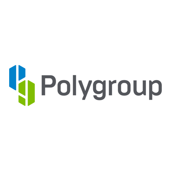 Polygroup TG76P3739P00 Manual
