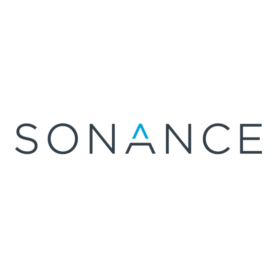 Sonance DSP Series Instructions