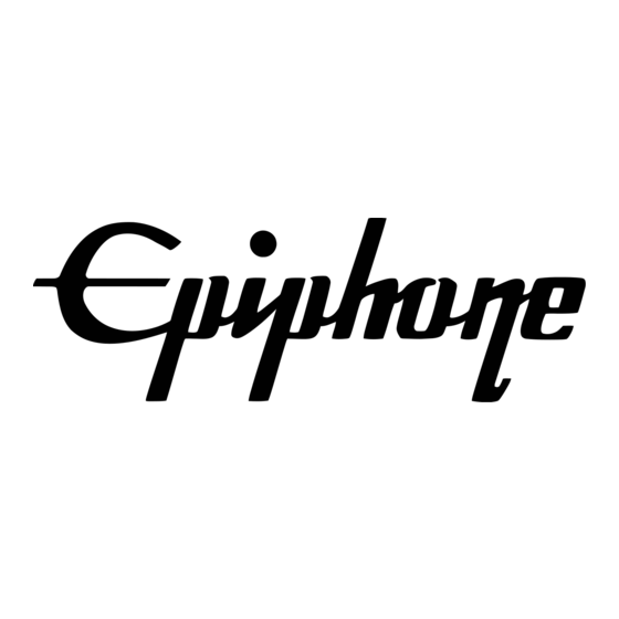 Epiphone EP-800R Operation Manual