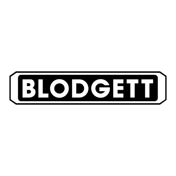 Blodgett FA/GZL Replacement Parts List