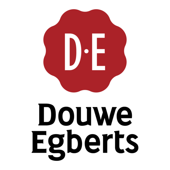 Douwe Egberts CAFITESSE 300 Operating Instructions Manual