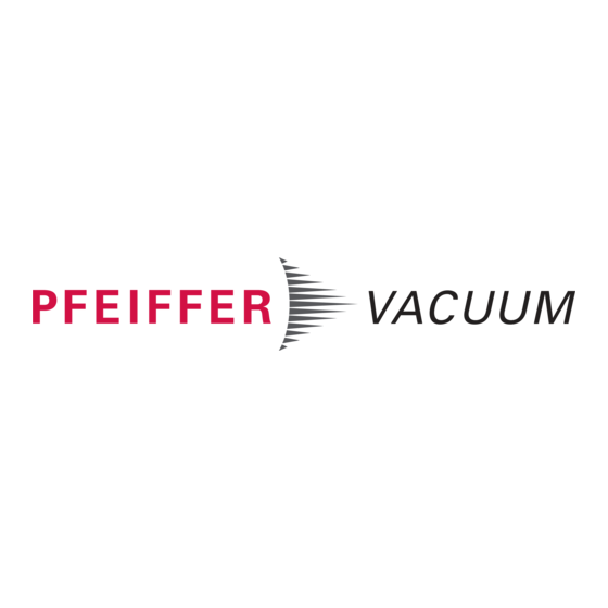 Pfeiffer Vacuum HIPACE 80 MINI Operating Instructions Manual