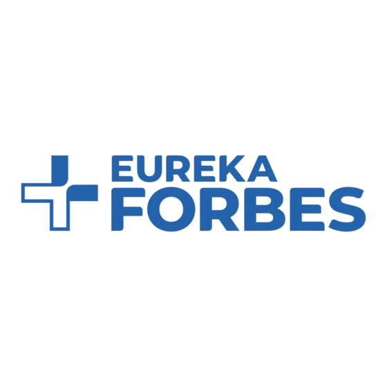 Eureka Forbes Euroclean Steem User Manual