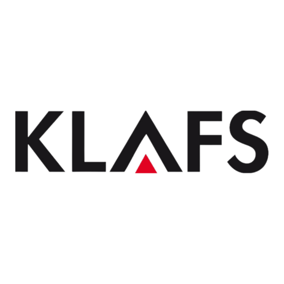 Klafs SL 028 Operating Instructions Manual