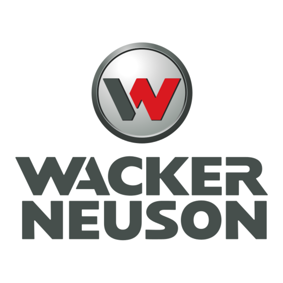 Wacker Neuson P 35A Operator's Manual