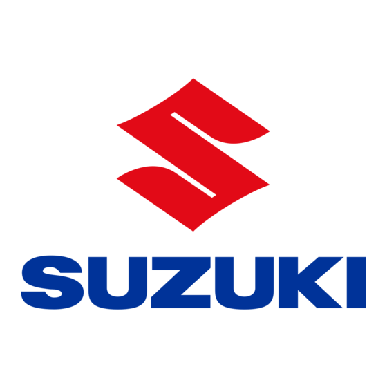 Suzuki Super Swift Owner's Manual