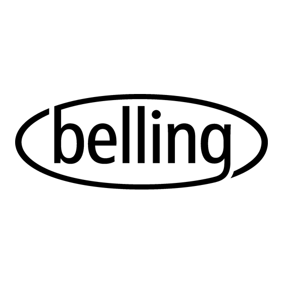 Belling GOURMET User Manual