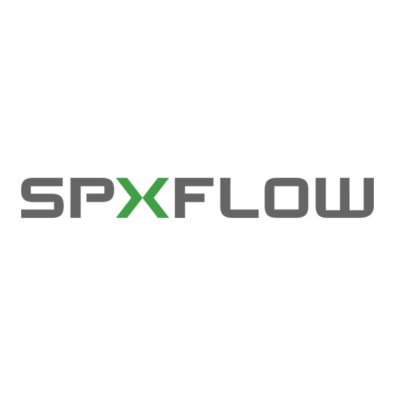 SPX FLOW HANKISON HF Series Instruction Manual