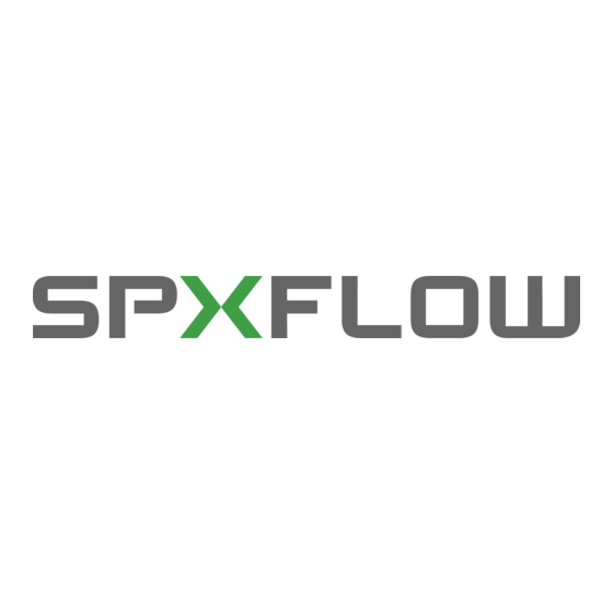 SPX FLOW SPX-115 OPERATING INSTRUCTIONS MANUAL Pdf Download | ManualsLib