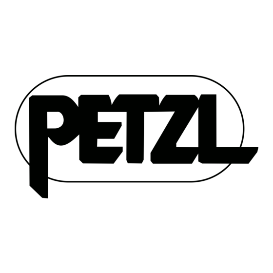 Petzl Aspic C96 Technical Notice