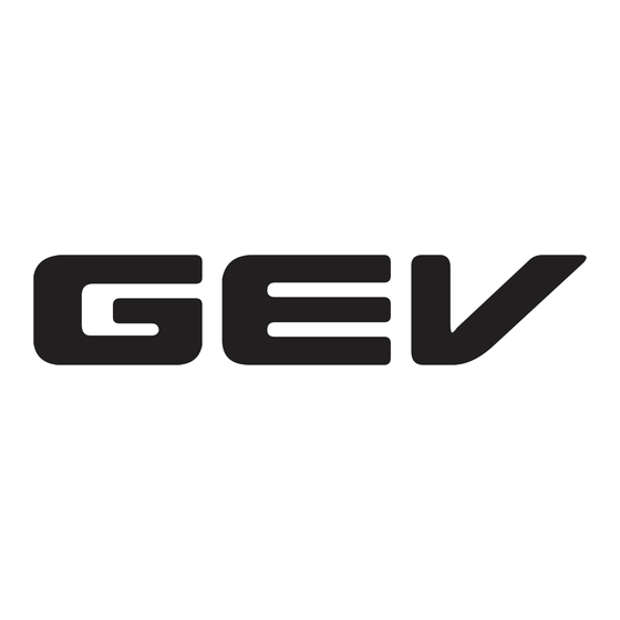 GEV PHILINE 2463 Manual