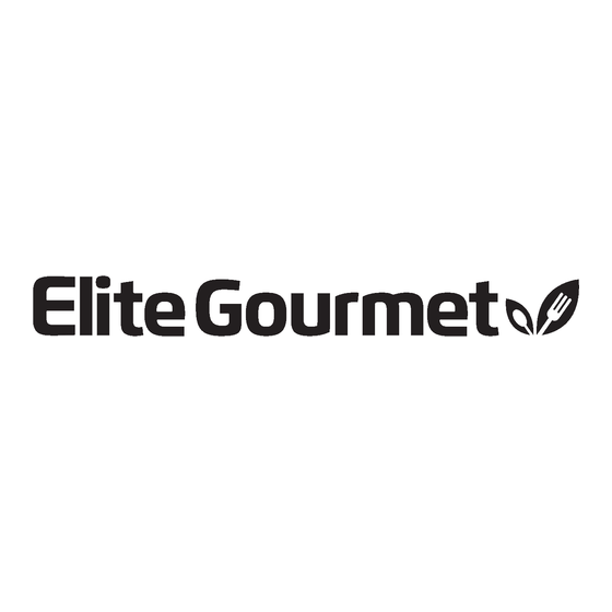 Elite Gourmet EC812 Instruction Manual
