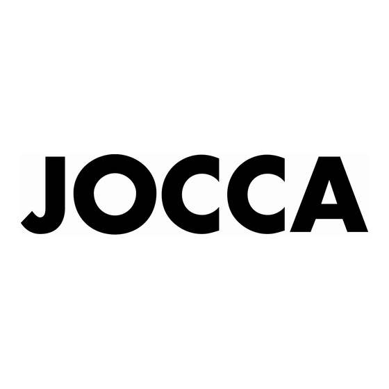 JOCCA 1618 Instruction Manual