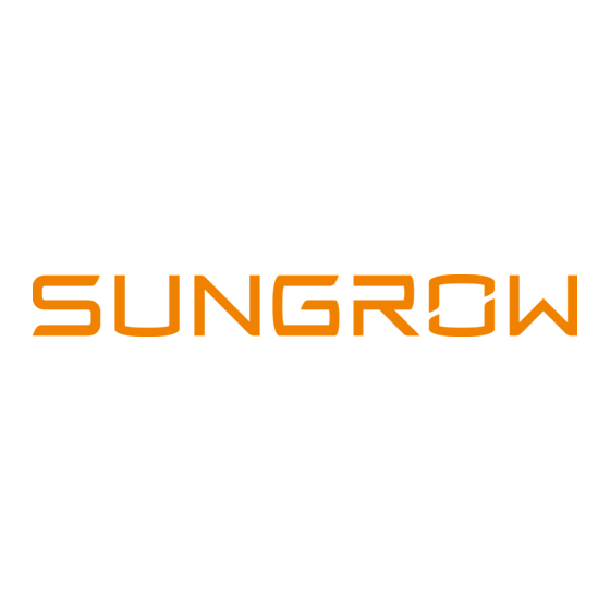 Sungrow SG60KTL Quick Installation Quide