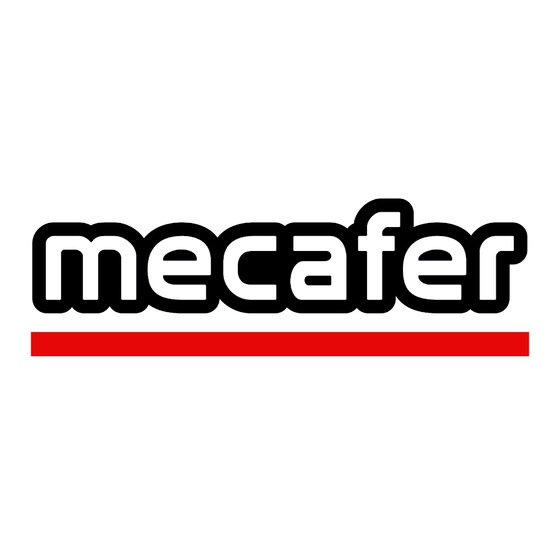 Mecafer MF6500E User Manual