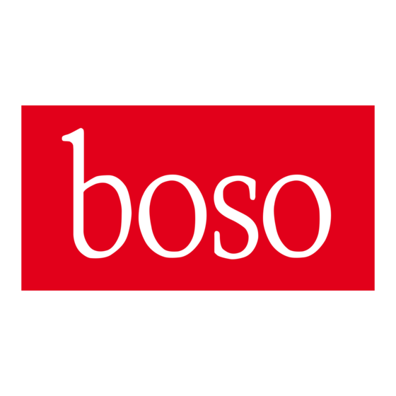 boso medicus system Quick Manual