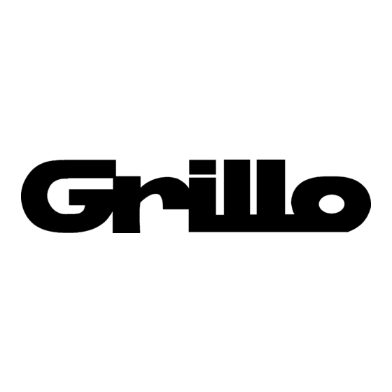 Grillo X TRIMMER Operator's Manual