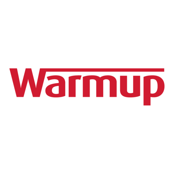 Warmup WP-207-F Installation Instructions