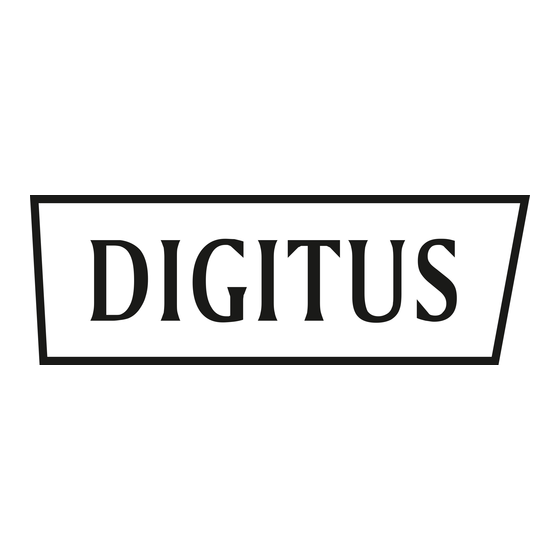 Digitus USB 2.0 External Enclosure 2.5" (6,35cm) User Manual