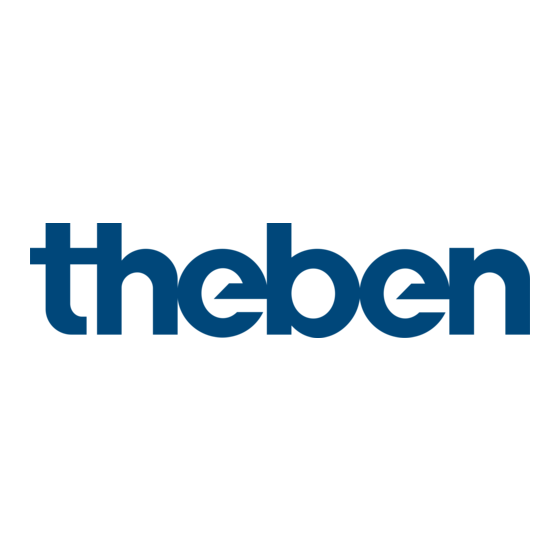 Theben TC 649 E Installation And Operating