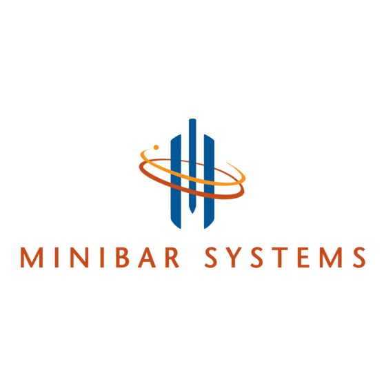 Minibar Systems PT-27NFA Instructions For Use And Installation