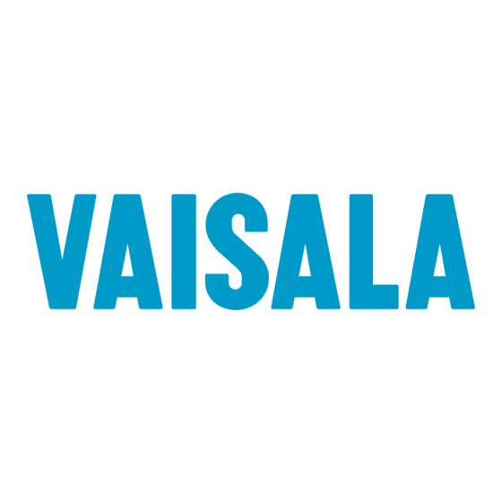 Vaisala HMP231 Configuration