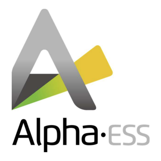 Alpha ESS M48112-P User Manual