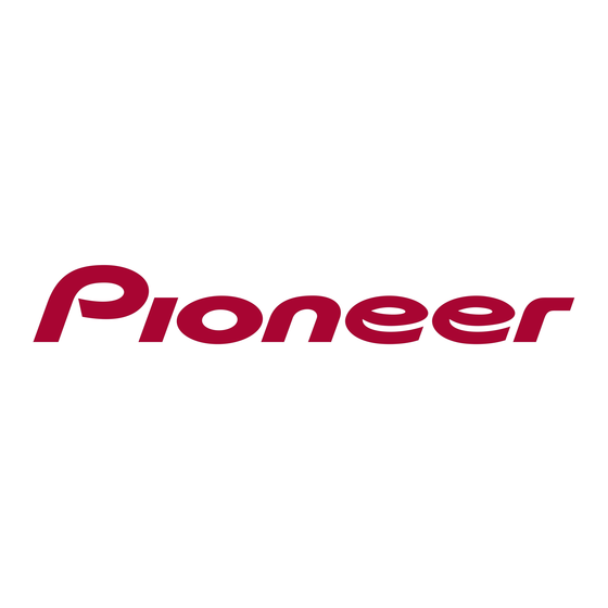 Pioneer 3CB100 Series Installation Manual