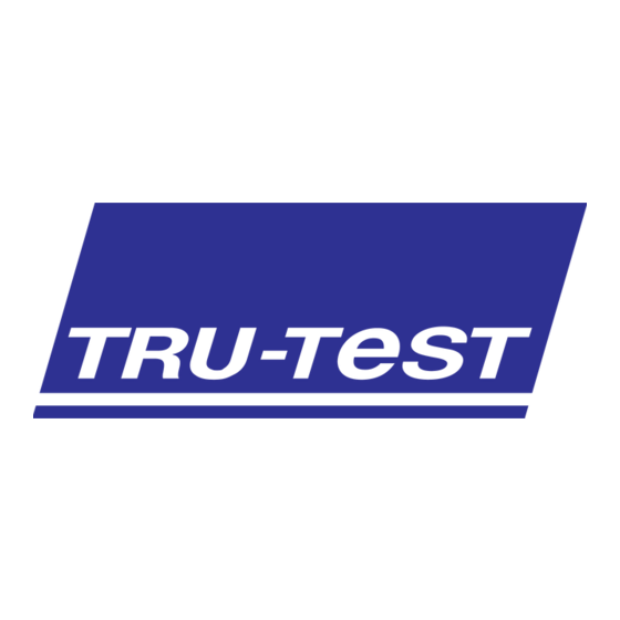 Tru-Test HD Series Quick Start Manual