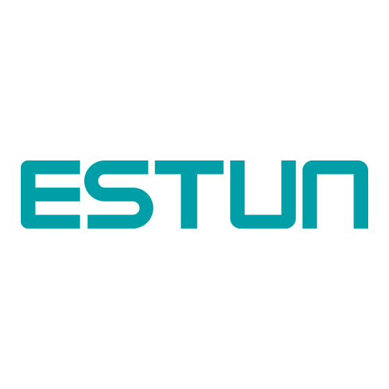 Estun E200 System Installation Manual