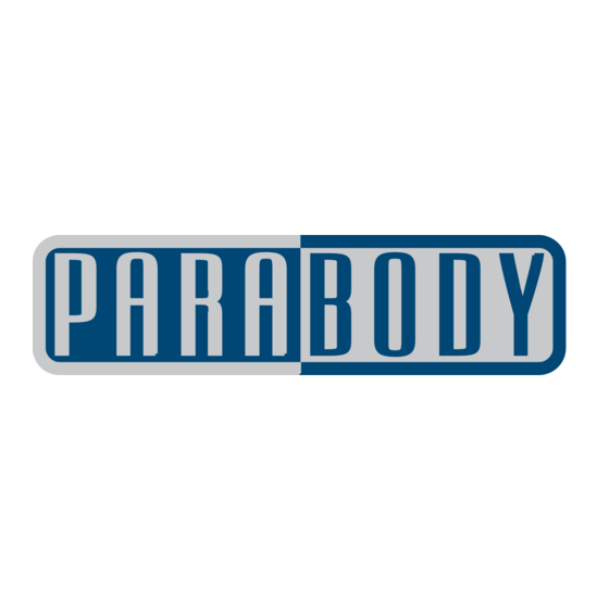 ParaBody 827 Assembly Instruction Sheet