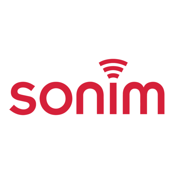 Sonim XP3.20 Installation And User Manual