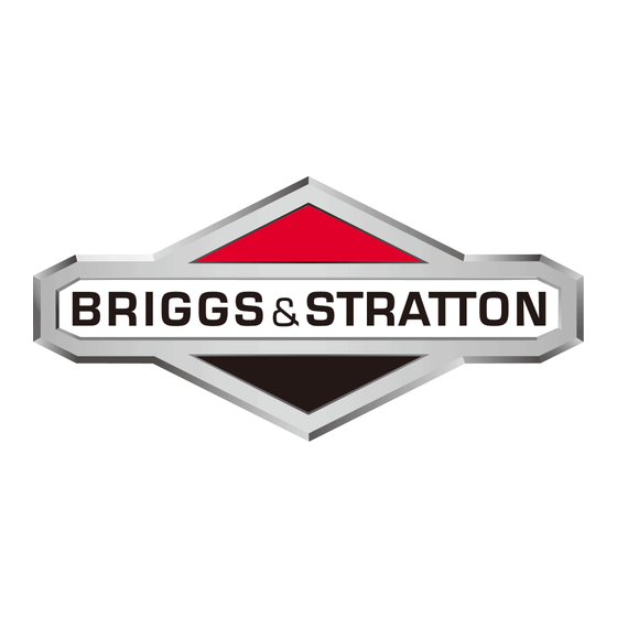 Briggs & Stratton 60700 Series Operating And Maintenance Instructions Manual