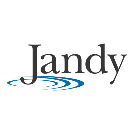 Jandy APURE35PLG Installation And Operation Manual