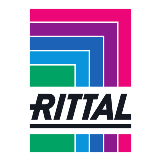 Rittal PDR Assembly And Operating Instructions Manual