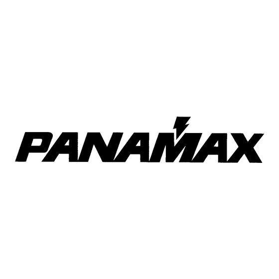 Panamax MIW-POWER-PRO-PFP Datasheet