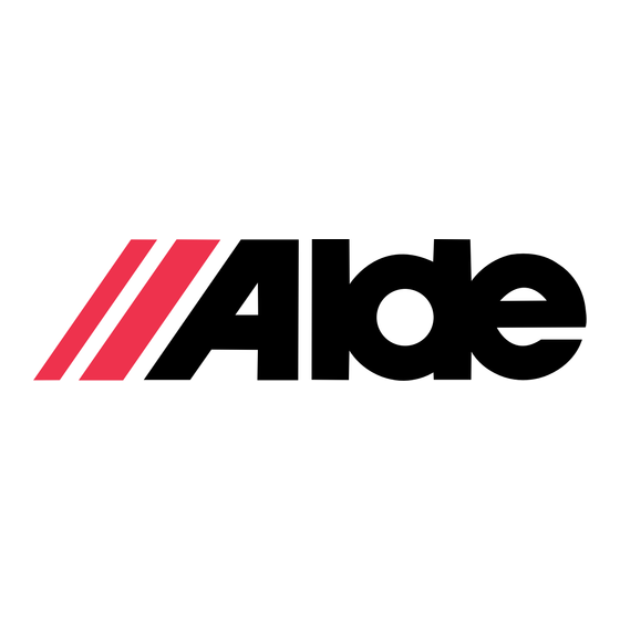 Alde COMFORT 2928 Instructions For Use Manual
