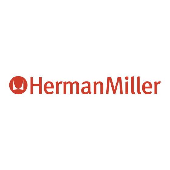 HermanMiller Canvas Vista UBI Installation And Disassembly Instructions