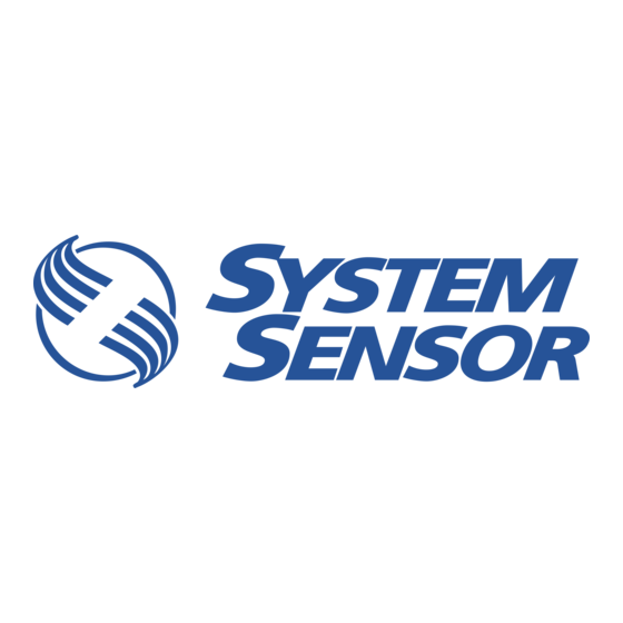 System Sensor 2251EIS Installation And Maintenance Instructions Manual