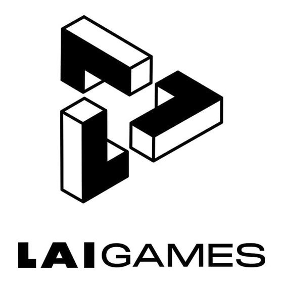 LAI Games Timebuster Operator's Manual