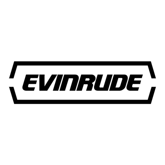 Evinrude Fleetwin 4447 Operating Instructions Manual