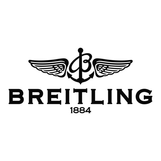 Breitling Galactic 32 Instruction Manual