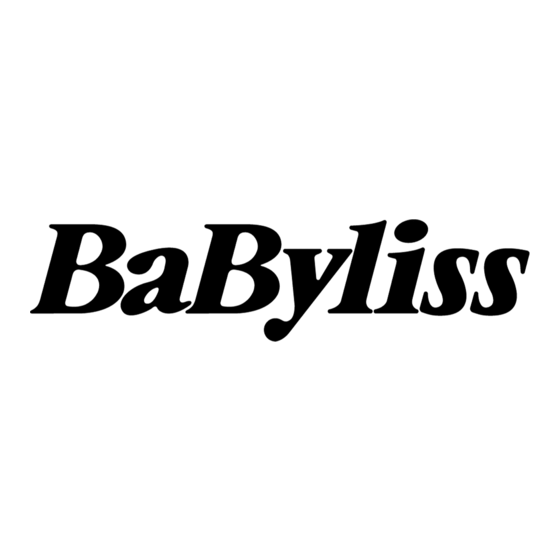 BaByliss 2307CU Instructions For Use Manual