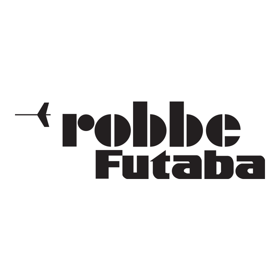 ROBBE-Futaba Skysport T4YF Operating Instructions Manual
