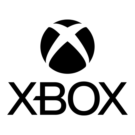 XBOX OneGuide Quick Start Manual