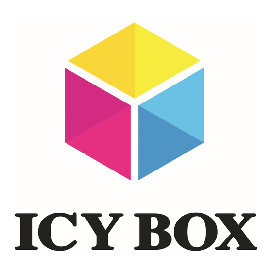 Icy Box 1763771 Quick Installation Manual