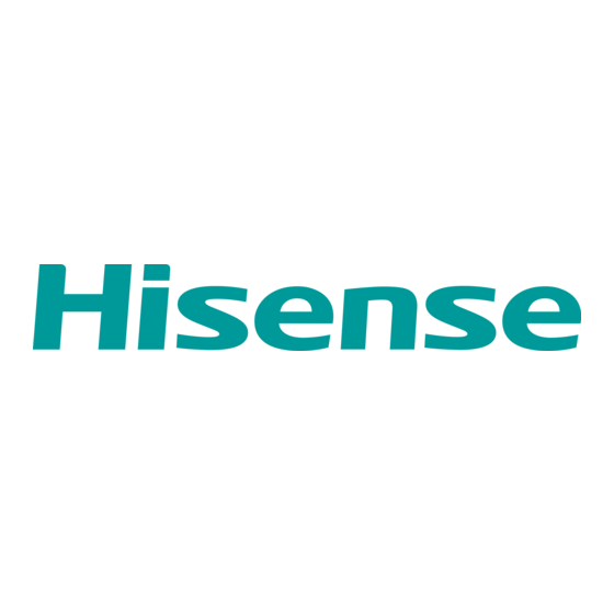 Hisense A7K Quick Setup Manual