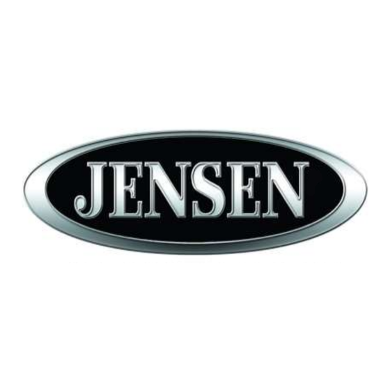 Jensen CD3610XM Owner's Manual