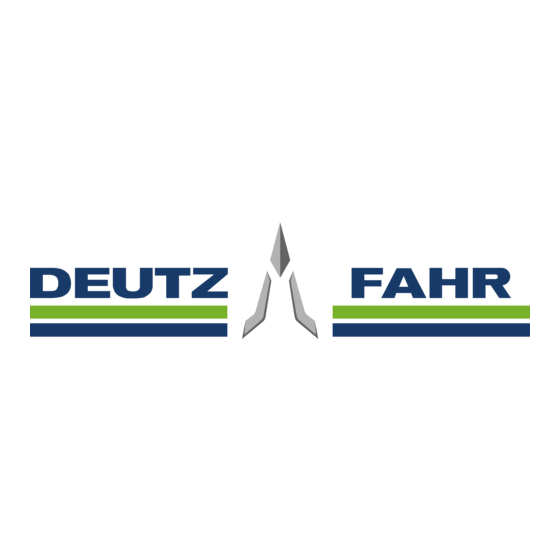 DEUTZ-FAHR MP135 R Operation Manual