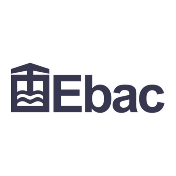 Ebac 2000 User Information
